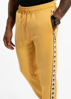 Men's jogging pants Oldschool POWERS - light yellow