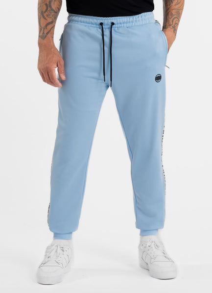 Men's jogging pants Oldschool Tape Logo - Light Blue