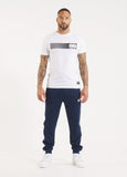 Men's jogging pants Oldschool Tape Logo - Dark Blue