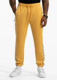 Men's jogging pants Oldschool POWERS - light yellow