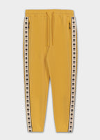 Men's jogging pants Oldschool POWERS - light yellow