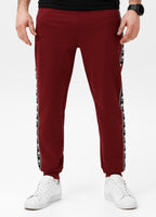 Men's jogging pants TAPE NUGGET - Burgundy