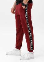Men's jogging pants TAPE NUGGET - Burgundy