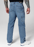 Jeanshose Blue Denim Carpenter