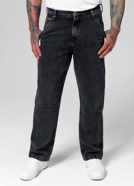 Jeanshose Black Denim Carpenter