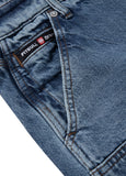 Jeanshose Blue Denim Carpenter