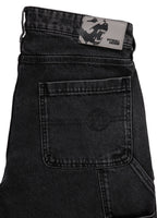 Jeanshose Black Denim Carpenter
