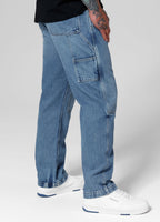 Jeanshose Blue Denim Carpenter