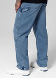 Jeanshose Blue Denim Carpenter