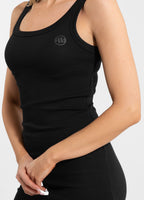 Women's Rib LAYLA Sports Dress - Black