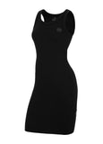 Women's Rib LAYLA Sports Dress - Black