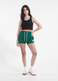 Women's sweatshorts French Terry FLORIDA - Dark green