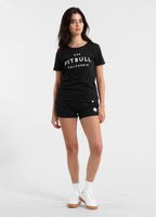 Damen Sweatshorts French Terry Florida - Schwarz