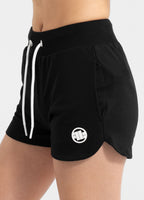 Damen Sweatshorts French Terry Florida - Schwarz