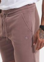 Men's Sweatshorts Washed Lancaster II - Burgundy