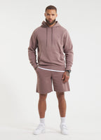 Men's Sweatshorts Washed Lancaster II - Burgundy