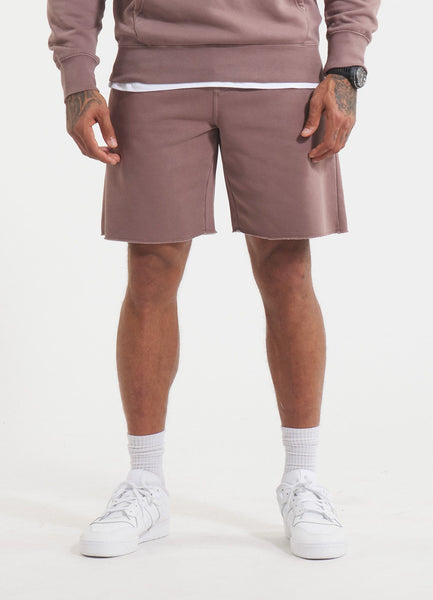Men's Sweatshorts Washed Lancaster II - Burgundy