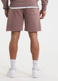 Men's Sweatshorts Washed Lancaster II - Burgundy
