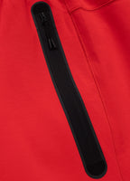 Herren Sweatshorts DOGWOOD POCKET - Fluo Rot
