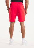Herren Sweatshorts DOGWOOD POCKET - Fluo Rot