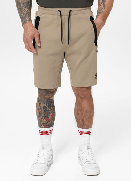 Herren Sweatshorts DOGWOOD - Dunkler Sand