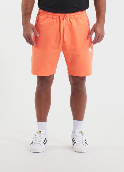 Men's sweatshorts NUGGET - salmon color