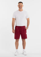Men's sweat shorts NUGGET - Burgundy