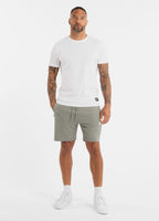 Herren Sweatshorts SMALL LOGO NUGGET - Dusty Salvia