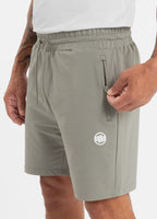 Herren Sweatshorts SMALL LOGO NUGGET - Dusty Salvia