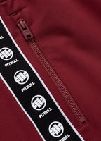 Herren Sweatshorts TAPE NUGGET - Burgunder
