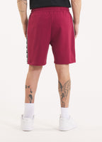 Herren Sweatshorts TAPE NUGGET - Burgunder