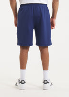 Herren Sweatshorts Oldschool POWERS - Blau