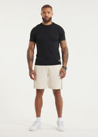 Men's sweatshorts Oldschool POWERS - Offwhite