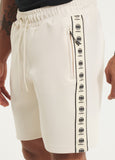 Men's sweatshorts Oldschool POWERS - Offwhite