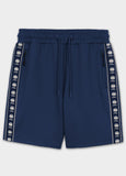 Herren Sweatshorts Oldschool POWERS - Blau