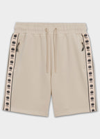 Men's sweatshorts Oldschool POWERS - Offwhite