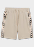 Men's sweatshorts Oldschool POWERS - Offwhite