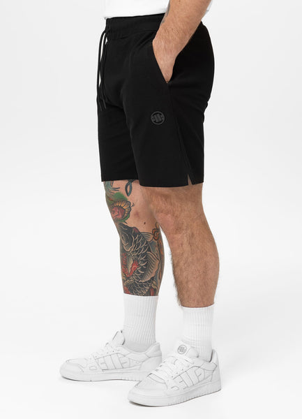 Men's Sweatshorts Pique Rockey - Black