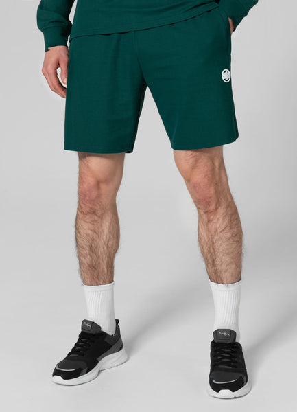 Men's Sweatshorts Pique Rockey - Dark Green