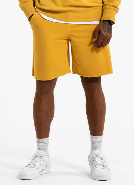 Men's Sweatshorts Washed Lancaster II - Yellow