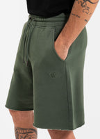 Men's Sweatshorts Washed Lancaster II - Dark Green