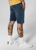 Medium Wash Highlander Denim Shorts