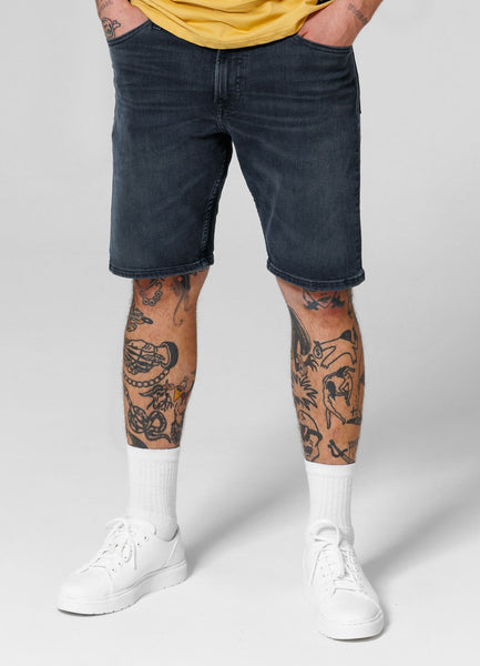 Dark Wash Highlander denim shorts