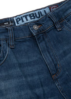 Jeans cargo shorts navy wash long track