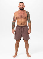 Men's swim shorts BALFOUR - Burgundy