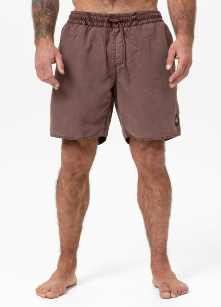 Men's swim shorts BALFOUR - Burgundy