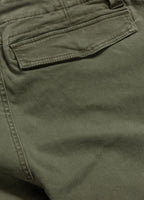 Men's Cargo Shorts SCOTT - Olive Green