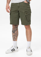 Men's Cargo Shorts SCOTT - Olive Green