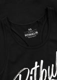 Damen Tanktop Slim Fit PUPPY - Schwarz