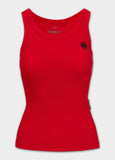 Women's Rib Tank Top LAYLA - Red